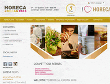 Tablet Screenshot of horeca-jordan.com